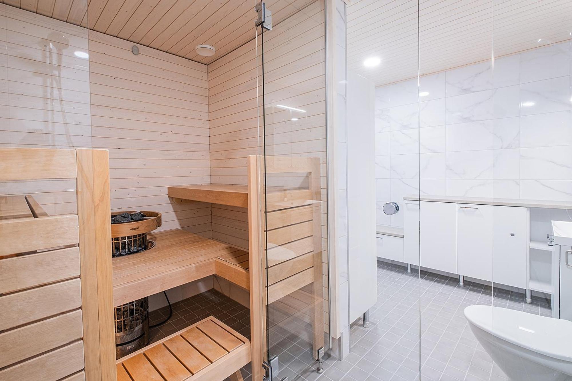 Brand New 2Bdr With Private Sauna Apartment Rovaniemi Bagian luar foto